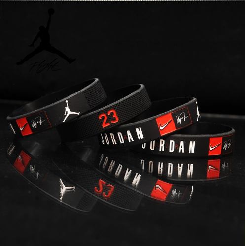 Pulsera Silicon Nike Jordan 23 Importadas (2 Unidades)