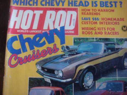 Revista Americana Colecciona Ble Hot Rod Especial De Chevy