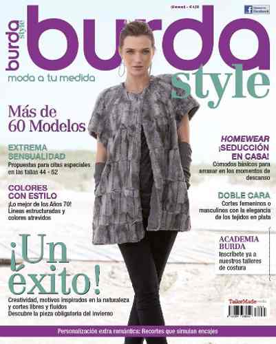 Revista Burda Style Noviembre  Patrones Perocontenta