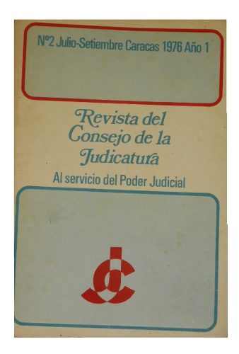 Revista Del Consejo De La Judicatura. Jul-sept $