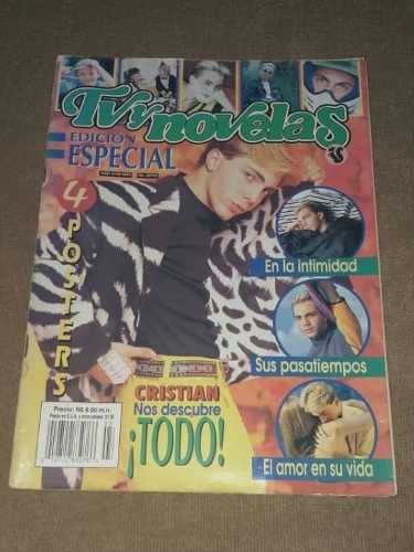 Revista Edición Especial De Cristián Castro Tv Y Novelas