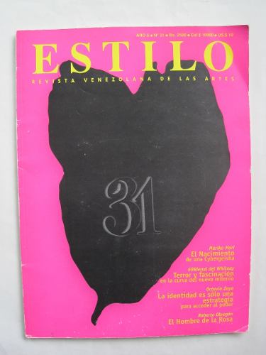 Revista Estilo Venezuela.nº 31 Arte-diseño-
