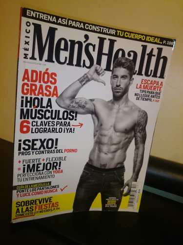 Revista Sergio Ramos Mens Health Mexico Año  Gym Moda