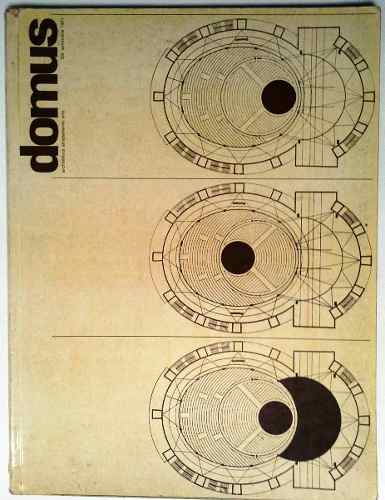 Revista Vintage De Arquitectura Y Diseño Domus Septiembre