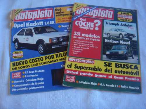 Revistas Coleccionables Autopista Españolas