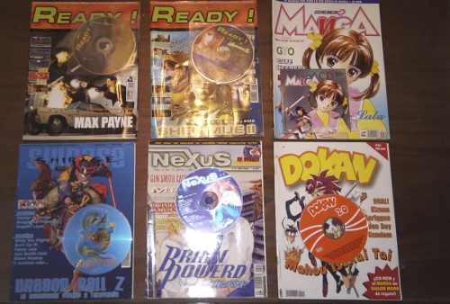 Revistas Dokan, Manga, Videojuegos Dragon Ball Clamp