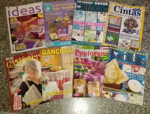 Revistas Labores, Ganchillo Artistico, Puntorama, Cintas