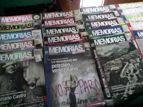 Revistas Memorias De Venezuela+dos Tomos De Coleccion