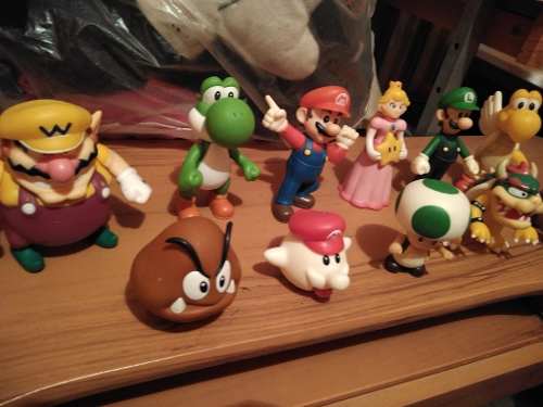 Super Mario Bros Colección Figuras Originales De Nintendo