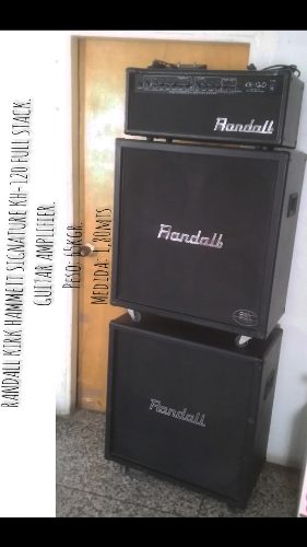 Amplificador Randall Kirk Hammett Signature Full Stack Kh120