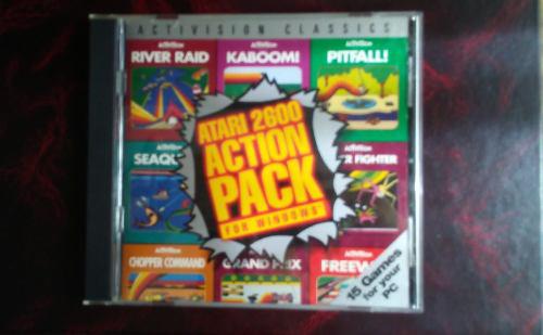 Atari 2600 Action Pack For Windows Activision 15 Juegos Pc