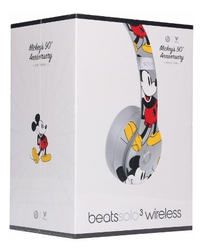 Audifonos Beats Solo 3 Bluetooth Mickey Mouse Tienda 20 Vrds