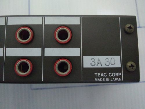 Audio Panel Marca: Tascam Pb-32r Patch Bay - Rca Jack Panel