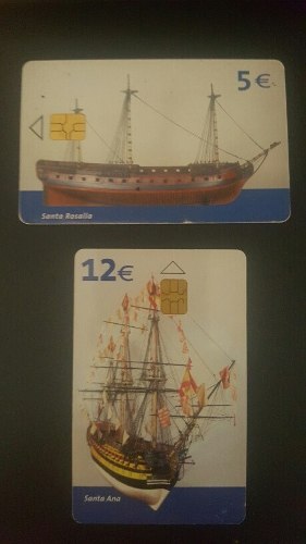 Barcos De Vela.coleccion Telefonica De Tarjetas.