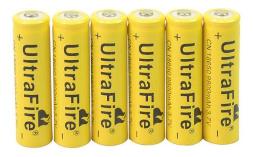 Baterias Ultrafire Modelo vol Recargable  Mah