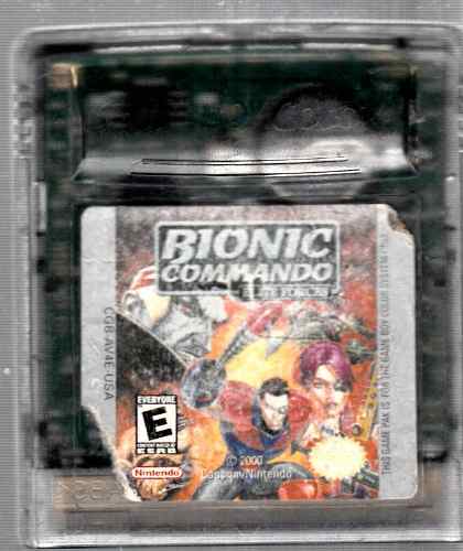 Bionic Commando Video Juego De Gameboy Qq A8