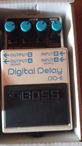 Boss Dd-6 Digital Delay Guitar Effects Pedal