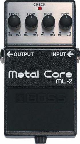 Boss Ml 2 Metal Core Pedal Para Guitarra Casi Muevo