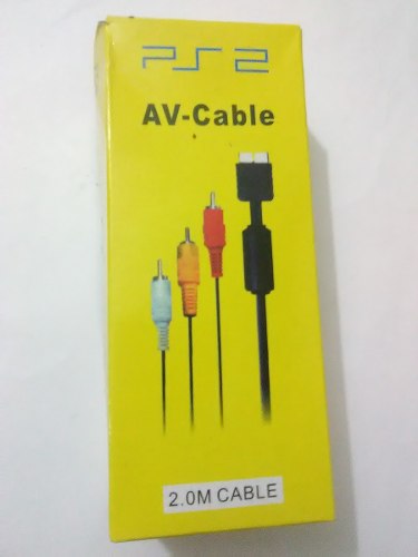 Cable Audio Video Para Playstation 2 (Nuevo)