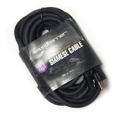 Cable Audio Xlr M A Xlr H + Ext Ac 9,1m