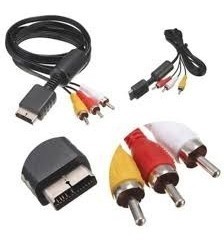 Cable Av Rca Ps1 Ps2 Ps3 Audio Y Video