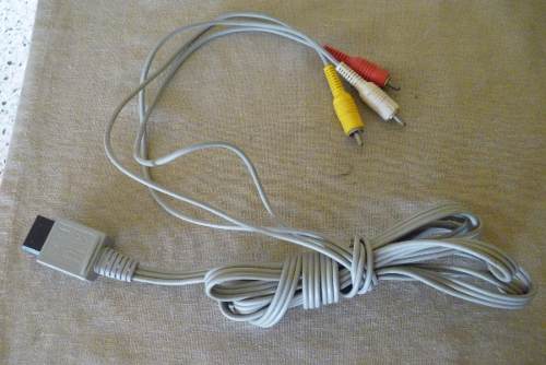 Cable De Audio Y Video Para Consola De Wii