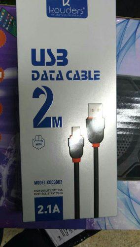 Cable Usb De Datos Y Carga Tipo C /v9..celulares 2mts.