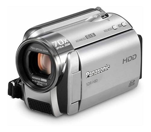 Camara De Video Con Disco Duro De 60 Gb Panasonic Sdr-80h