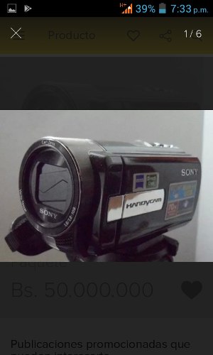 Camara Video Handycam Dcr45 Mas Bolso Acc