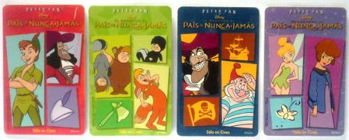 Colección Completa Tarjetas Cantv  Peter Pan El Regreso