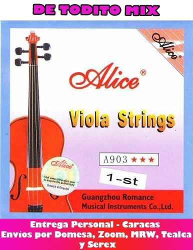 Cuerda Viola 1ra La Individual Alice A903 Oferta