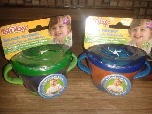 Dispensador Contenedor De Cereal Antiderrame Con Asa Nuby