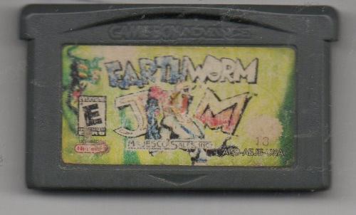 Earthworm Jim.gameboy Advance. Juego Original Usado Qq. A8
