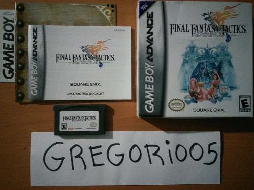 Final Fantasy Tactics Advance Completo, Precio V