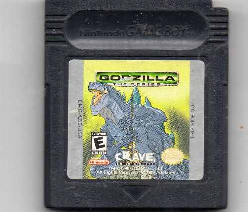 Godzilla: The Series. Game Boy.original Usado Qq. A8.