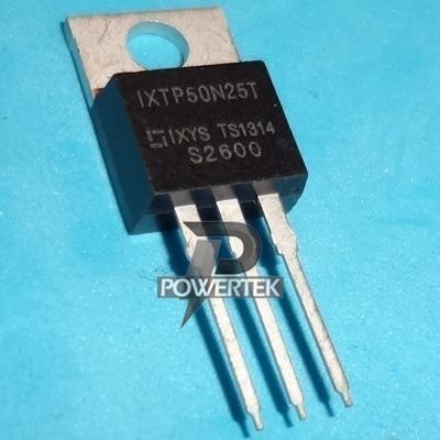 Integrado Ixtp50n25t Power Mosfet Canal N 250v 50a To220