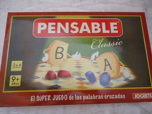 Juego De Mesa Familiar Pensable Classic. Juego De Palabras