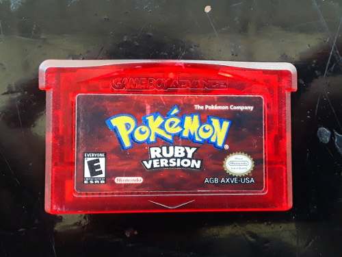 Juego De Pokémon Ruby Version Game Boy Advance Sp