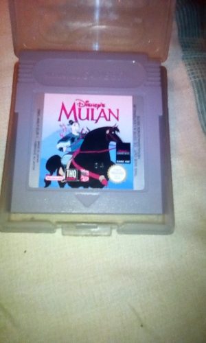 Juego Nintendo Game Boy Disney Mulan