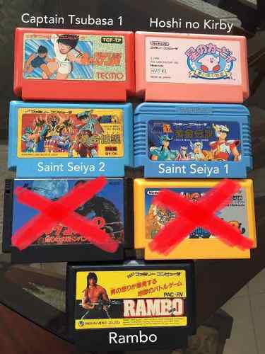 Juegos Famicom Nes Asia Originales