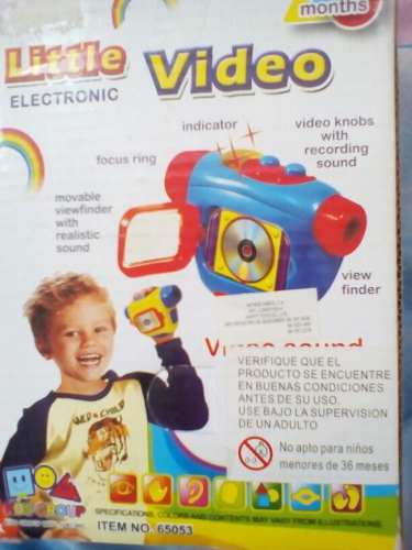 Juguete Video Camara Para Niños Baby
