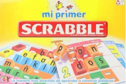 Mi Primer Scrabble. Nuevo Para Niños De 3-6 Años