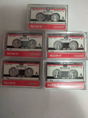 Micro Cassette,marca Sony.mc-60.