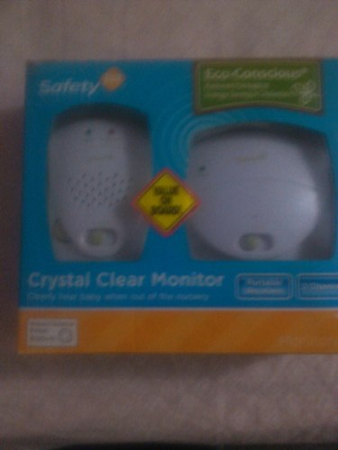 Monitor Para Bebes Safety Crystal Clear Corriente/bateria