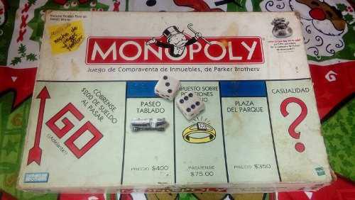 Monopolio Juego De Mesa Usado