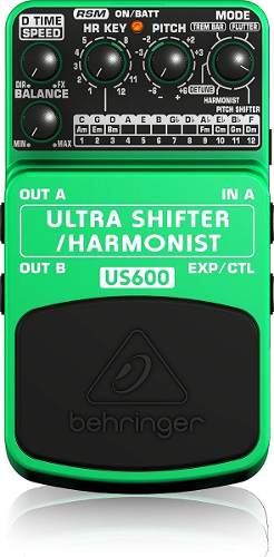 Pedal De Guitarra Behringer Ultra Shifter/harmonist Us600