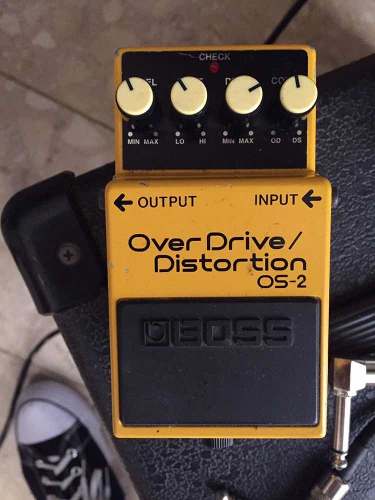 Pedal Overdrive Distortion Boss Y Fender Delay (combo)