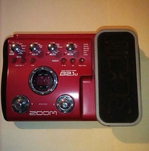 Pedal Zoom B2.1u Para Bajo (100 Verdes)