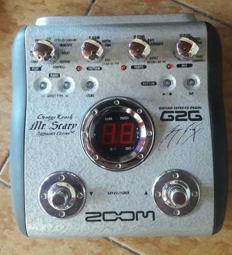 Pedal Zoom G2g George Lynch Mr. Scary Limited Edition