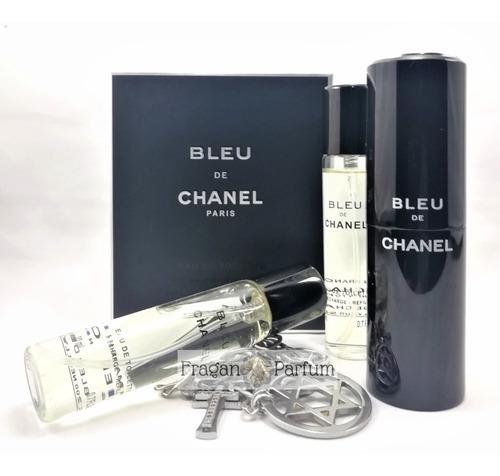 Perfume Chanel Bleu 3x20 Ml.